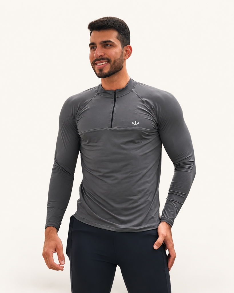 CAMISA UV LONGA C ZIPER