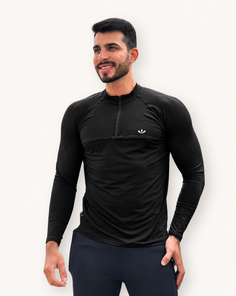 CAMISA UV LONGA C ZIPER