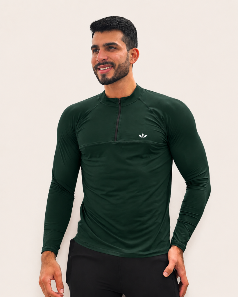 CAMISA UV LONGA C ZIPER