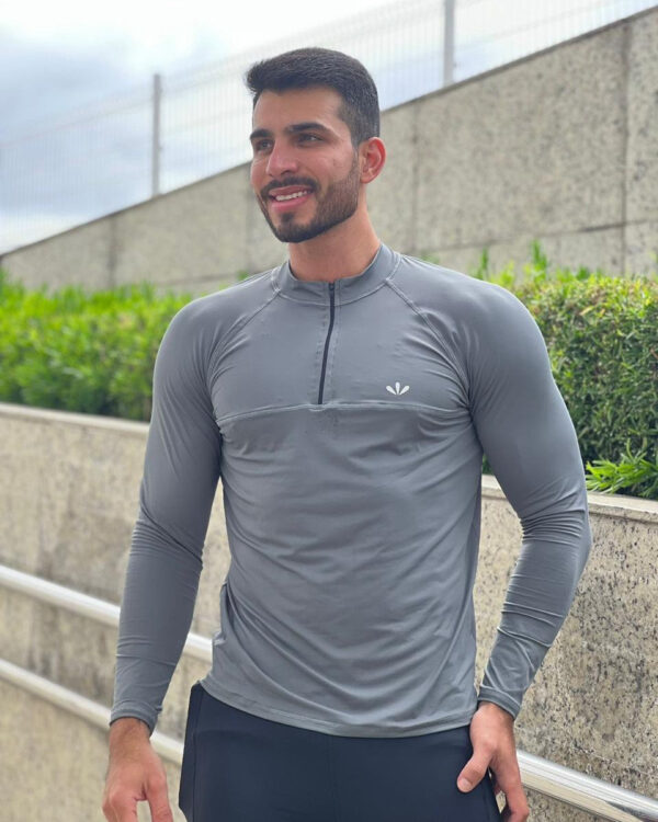 CAMISA UV LONGA C ZIPER