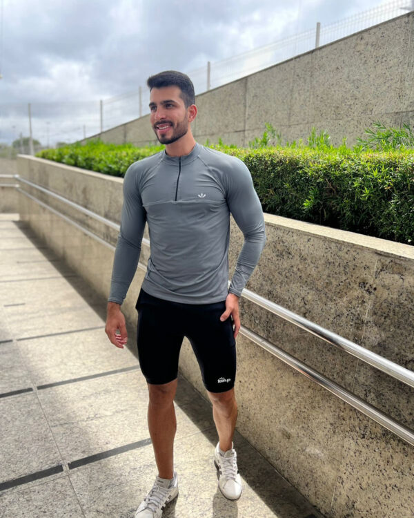 CAMISA UV LONGA C ZIPER — verso