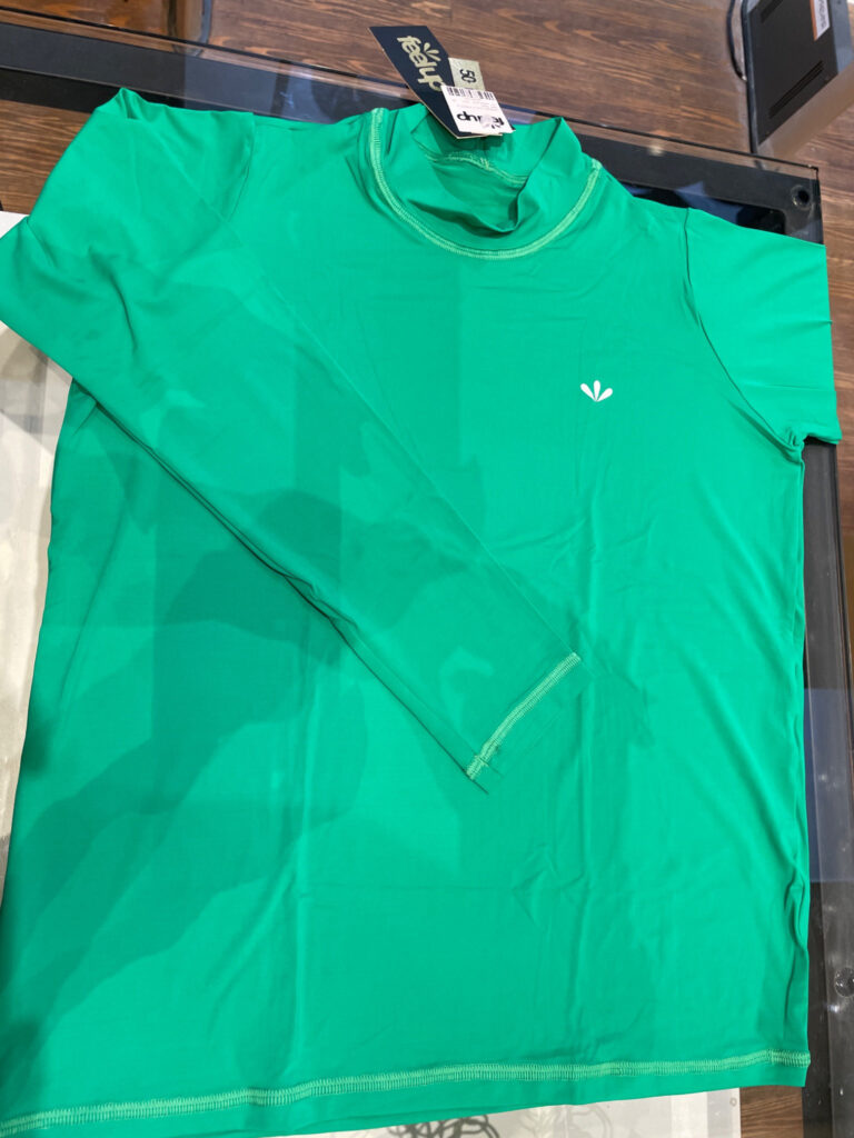 CAMISA JUV. UV50+ TAM 14 NW