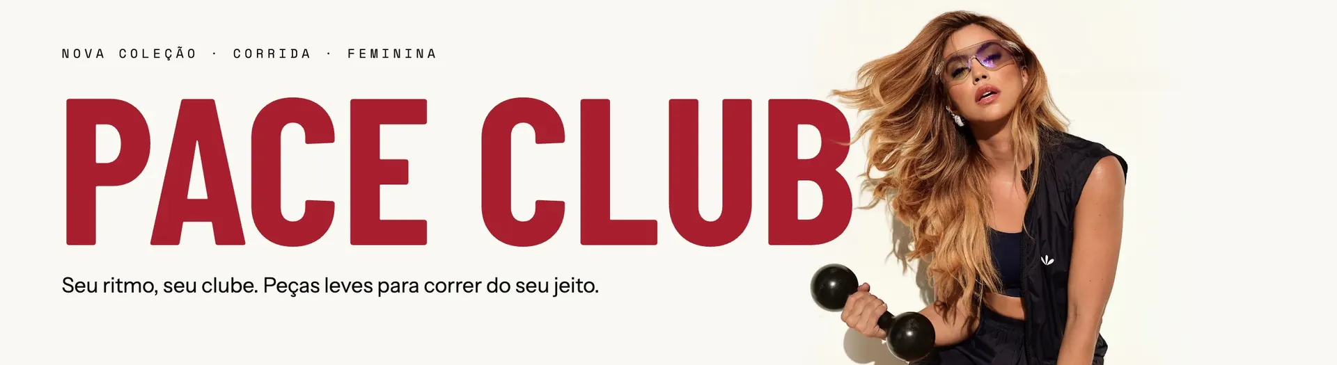 Pace Club: coleção de corrida feminina