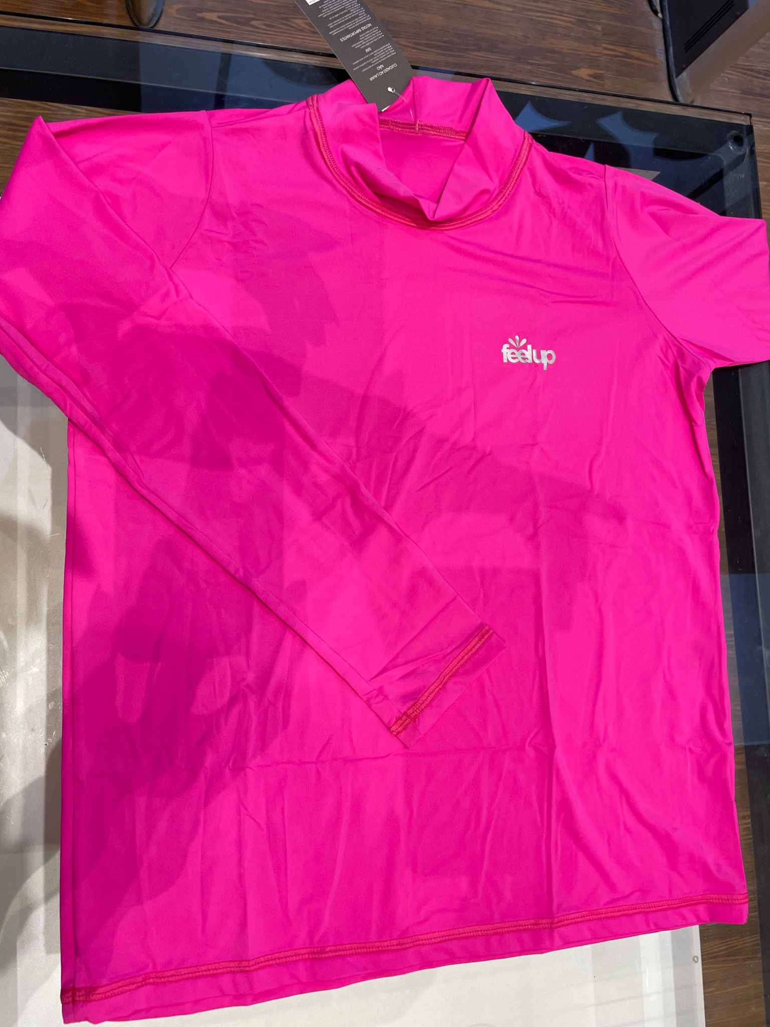 CAMISA JUV. UV50+ TAM 14 NW
